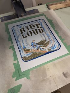 Dirt Bike Poster - Hand Made
